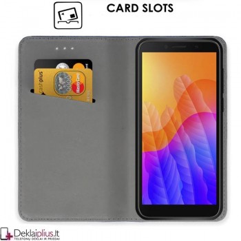 Telone smart magnet serijos atverčiamas dėklas - juodas (Y5P)
